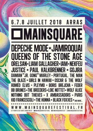 Affiche Main Square Festival 2018