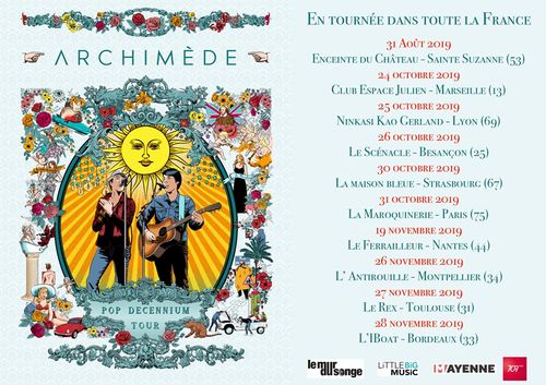 Archimède - Pop Decennium Tour