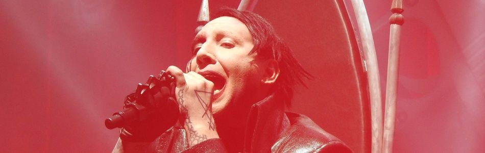 Marilyn Manson bannière Marilyn Manson bannière