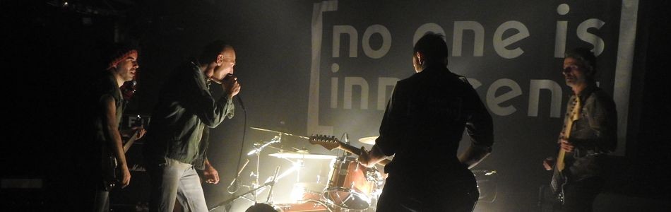 No One Is Innocent à L'Orange Bleue 2018 bannière No One Is Innocent à L'Orange Bleue 2018 bannière