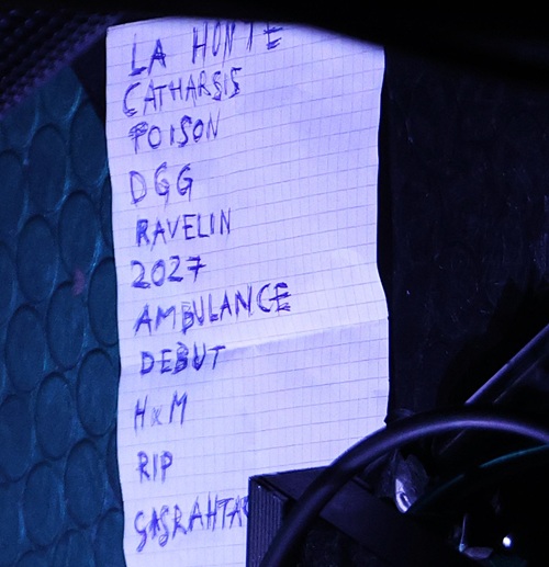 michel-cloup-rennes-2026-setlist
